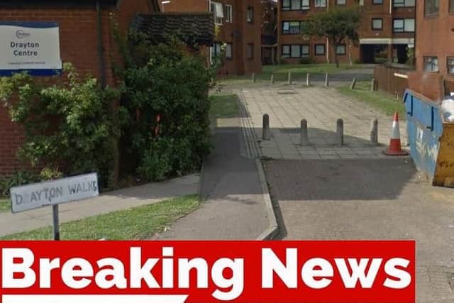 A 17-year-old boy has died following the incident in Drayton Walks.