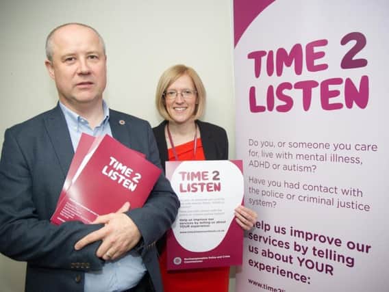 Stephen Mold pictured at the launch of the Time 2 Listen survey in October 2017