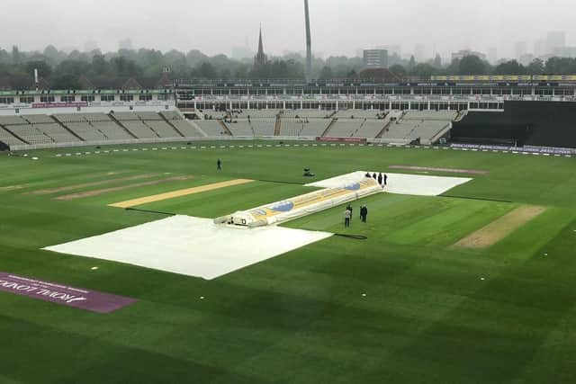 There was no play at Edgbaston on Wednesday