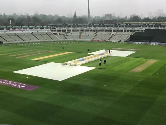 There was no play at Edgbaston on Wednesday
