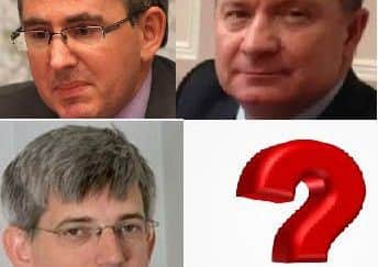 Northants County Council chief executive officers Paul Blantern, Damon Lawrenson, Andrew Quincey. NNL-180106-115334005