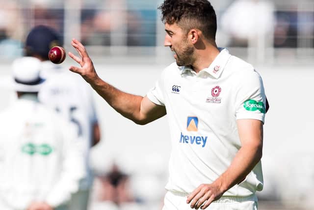 Ben Sanderson took two wickets for Northants (picture: Kirsty Edmonds)