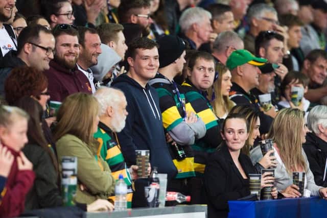 Saints supporters will be watching Challenge Cup rugby at Franklin's Gardens next season (picture: Kirsty Edmonds)