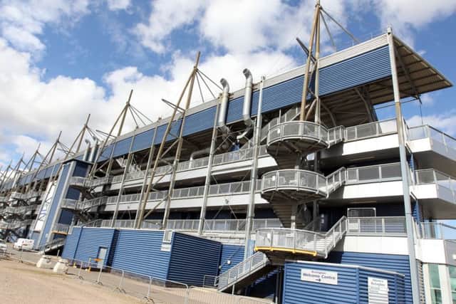 The main stand at Rockingham
