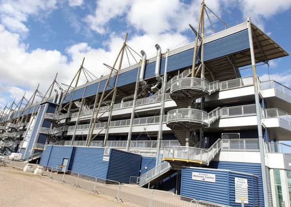 The main stand at Rockingham