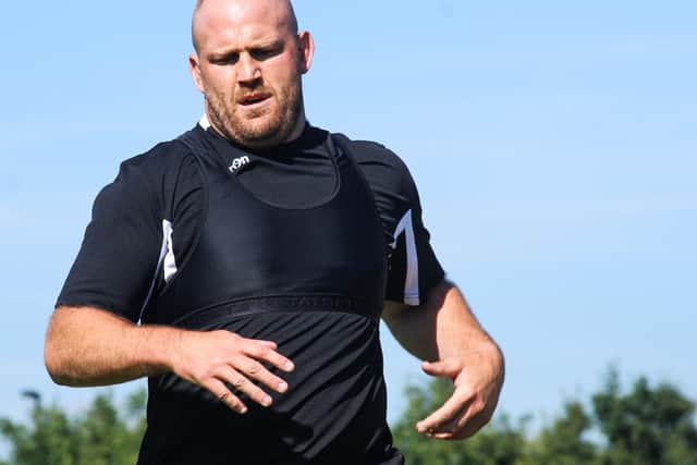 Ben Franks has been training at Franklin's Gardens