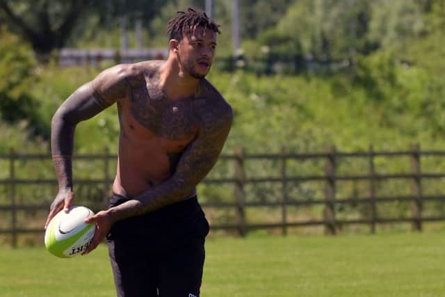 Courtney Lawes has been part of Saints' pre-season training (picture: Dave Ikin)