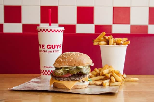 FIve Guys is due to open at Rushden Lakes later this year