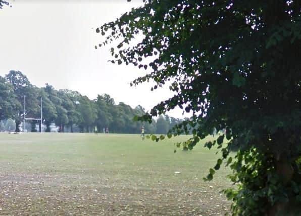 The sexual assault took place on the Racecourse on Friday.