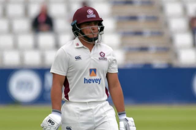 Ricardo Vasconelos scored 79 for Northants against Glamorgan