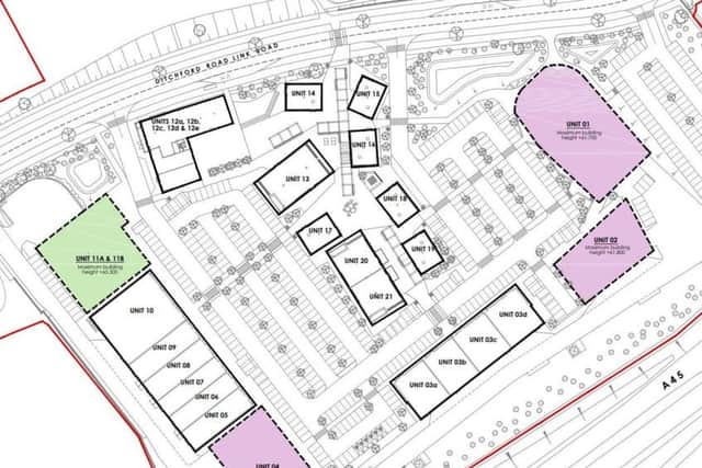 The plans for Rushden Living