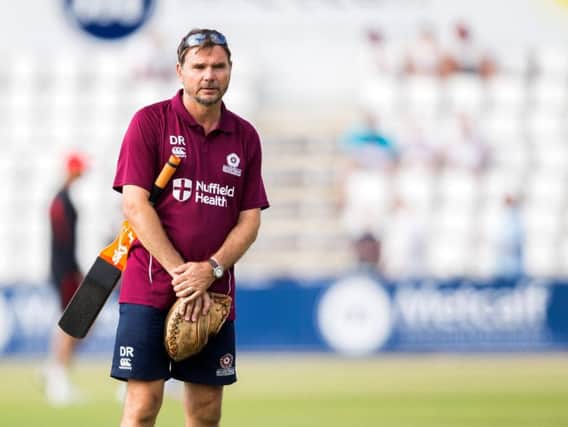 David Ripley saw his Steelbacks side surrender a strong position in their defeat to Leicestershire Foxes (picture: Kirsty Edmonds)