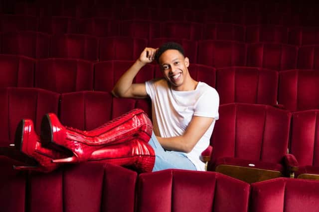 Charlies Francis plays Lola in Kinky Boots