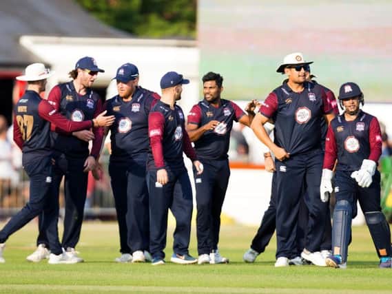 The Steelbacks were beaten by the Notts Outlaws on Friday night (picture: Kirsty Edmonds)