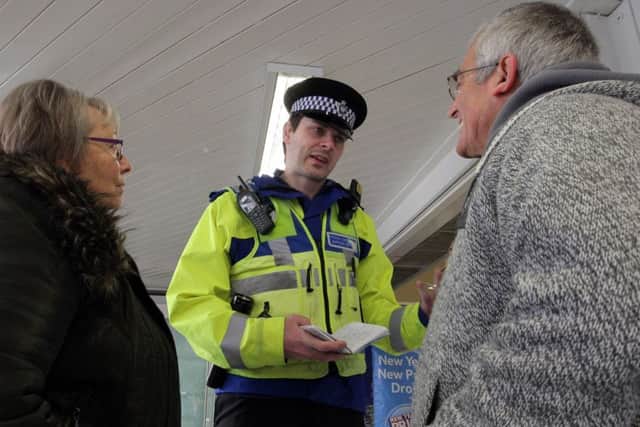 PCSO Powell meeting members of the public back in 2012