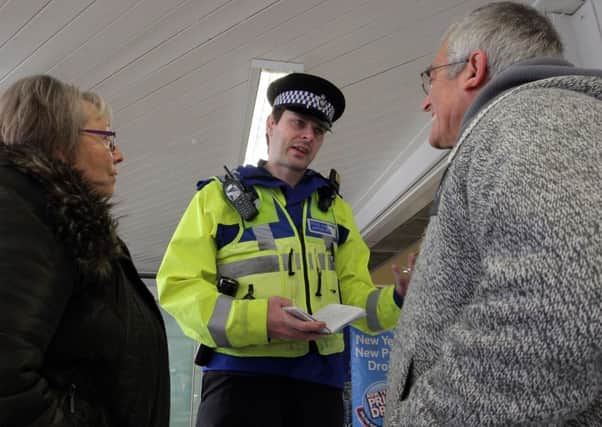 PCSO Powell meeting members of the public back in 2012