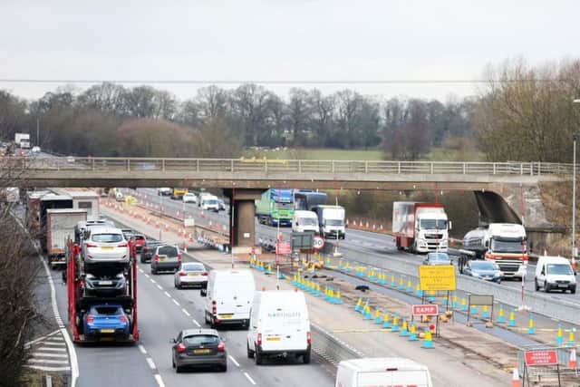 Highways England say the work will complete in March 2022