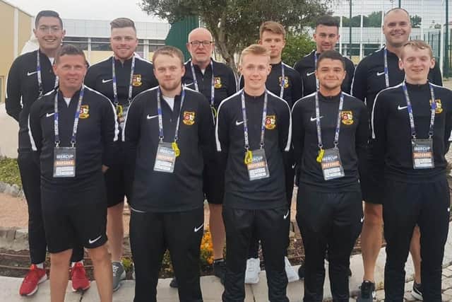 SixNorthamptonshire FA affiliatedrefereesand three coaches were chosen to attend the tournament in Portugal