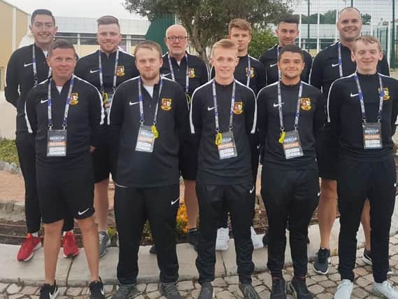 SixNorthamptonshire FA affiliatedrefereesand three coaches were chosen to attend the tournament in Portugal