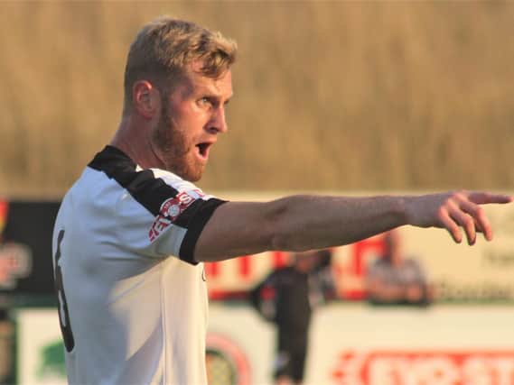 New Corby Town captain Gary Mulligan will lead the team out in the league for the first time at Cambridge City on August 18