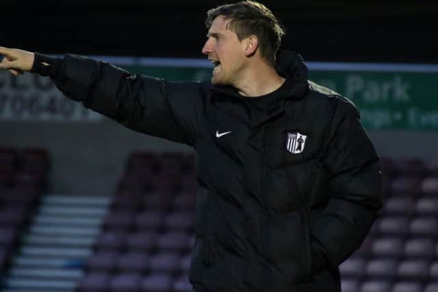 Corby Town manager Steve Kinniburgh