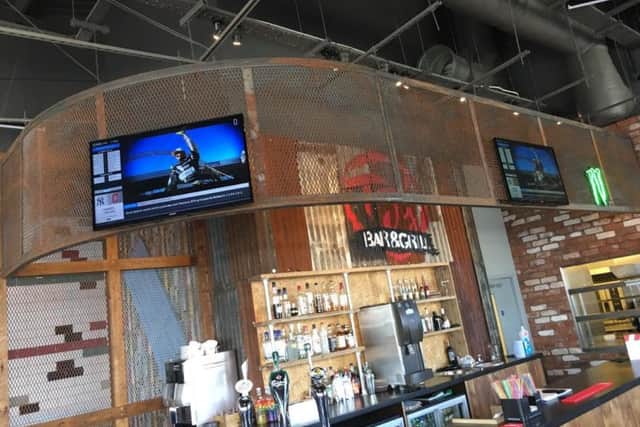 The new bar at TJ's