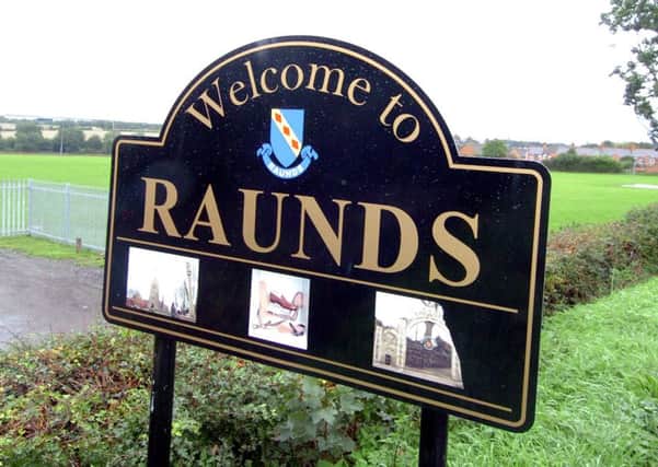 Travellers have set up an illegal encampment in Raunds