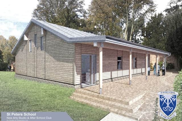 What the new building at St Peter's School in Kettering will look like