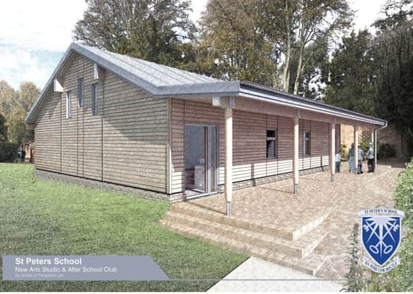 What the new building at St Peter's School in Kettering will look like