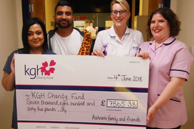 Malini Patel, Rahul Patel, Debbie Emerton and Sara Hales