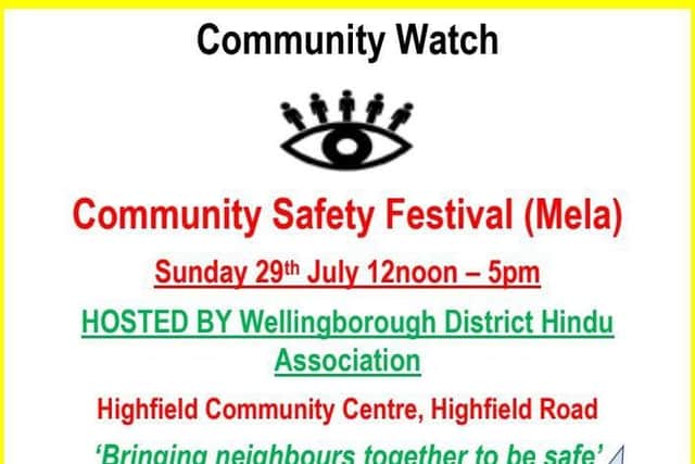 The festival is taking place on Sunday (July 29)