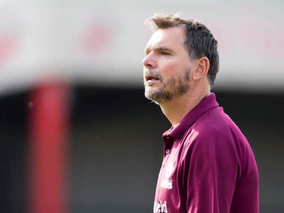 David Ripley has told the Steelbacks to dust themselves off and go again ahead  of Thursday's trip to Durham (picture: Kirsty Edmonds)