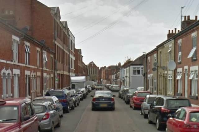 An arson attack took place in Henry Street, Northampton.
