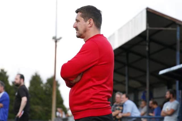 Kettering Town boss Marcus Law. Picture by Peter Short