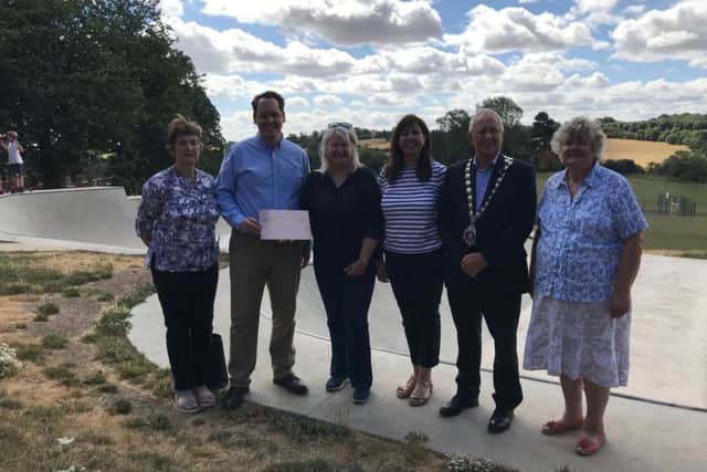 Rothwell Town Councillors have officially unveiled the towns new skate ramp. It was dedicated in the memory of late town councillor Alan Mills.