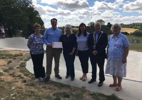 Rothwell Town Councillors have officially unveiled the towns new skate ramp. It was dedicated in the memory of late town councillor Alan Mills.