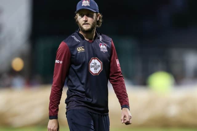 STRUGGLING - Northants Steelbacks skipper Alex Wakely