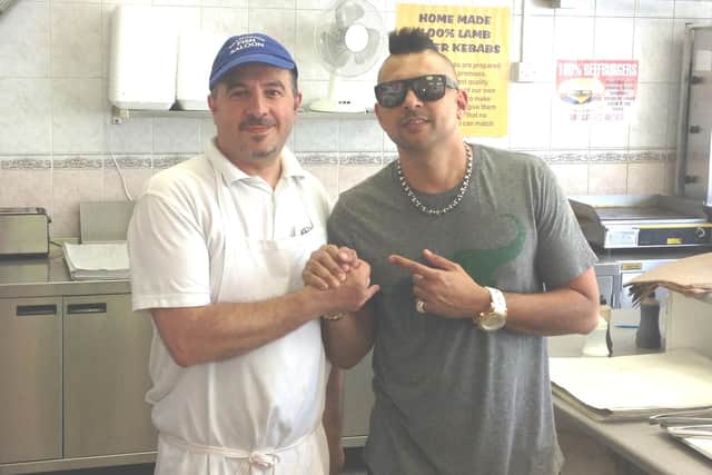 Nick Phedon with Sean Paul