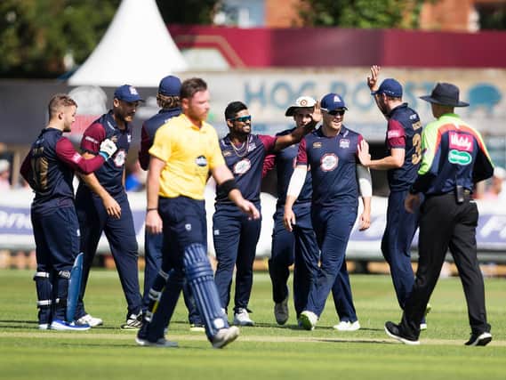 The Steelbacks limited the Bears to 187 for seven from their 20 overs (pictures: Kirsty Edmonds)