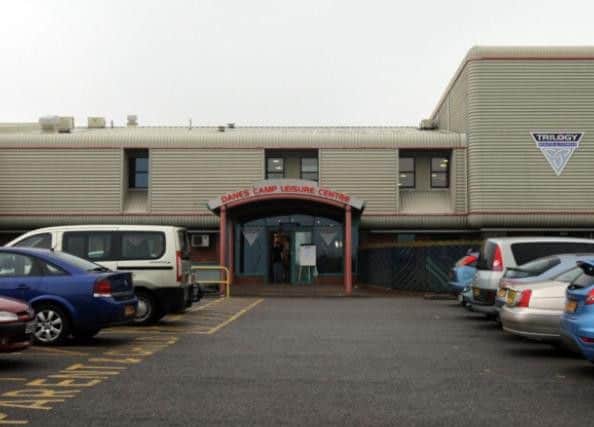 The incident happened at Danes Camp Leisure Centre on Wednesday, July 25.