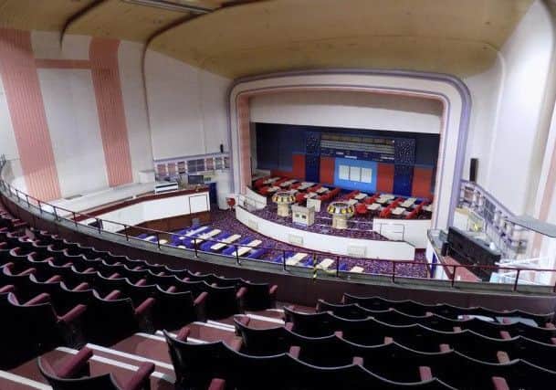 The bingo hall. Photo courtesy of Berrys.