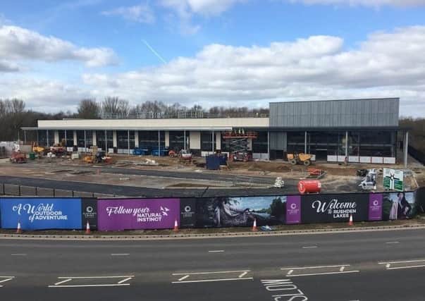 Decathlon is opening in this new terrace of shops at Rushden Lakes