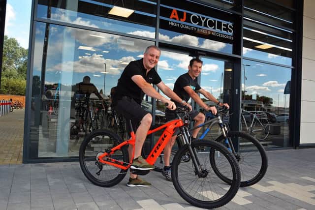 AJ Cycles recently opened at Rushden Lakes