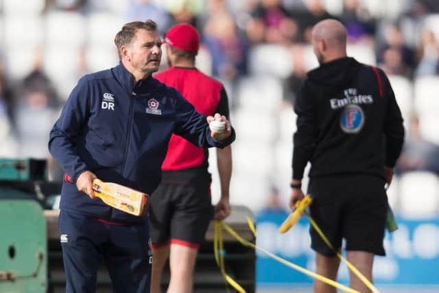 David Ripley saw his side defeated by Durham (picture: Kirsty Edmonds)