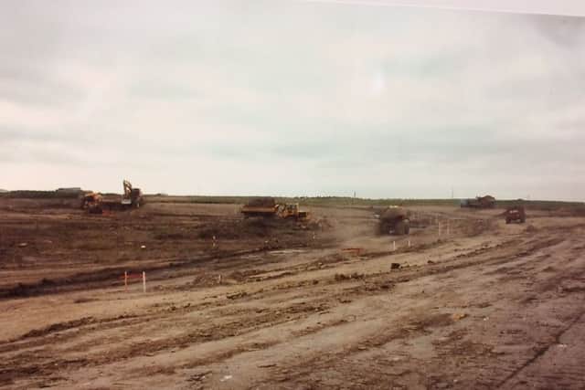 1999: Work begins on the site