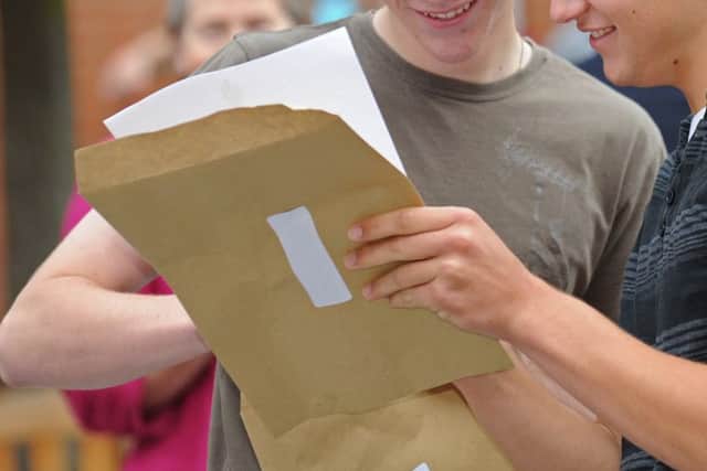 The GCSE results are out today