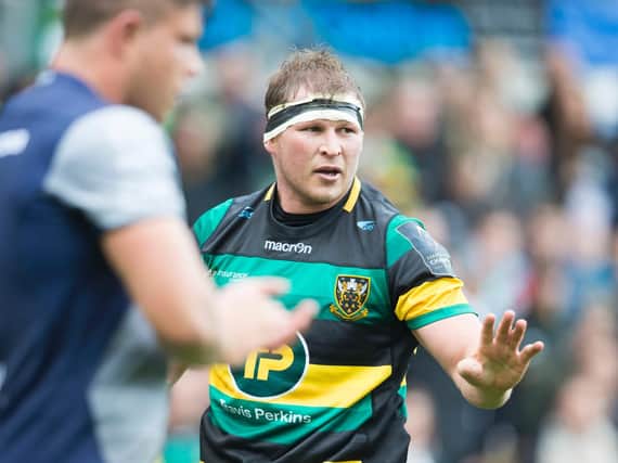Dylan Hartley returns to action for Saints against Glasgow (picture: Kirsty Edmonds)