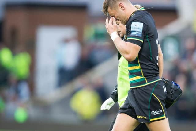 Dan Biggar was forced off early in last Friday's game against Glasgow Warriors (pictures: Kirsty Edmonds)