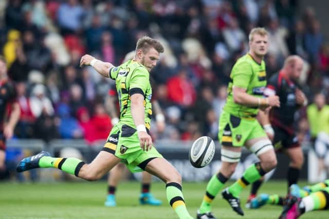 Dan Biggar will make his competitive debut for Saints (pictures: Kirsty Edmonds)