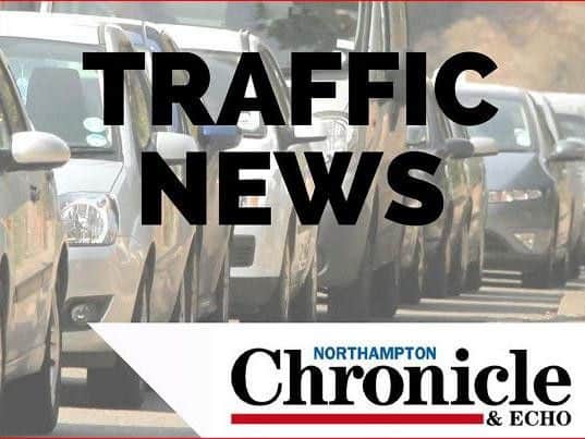 A slip road is also closed